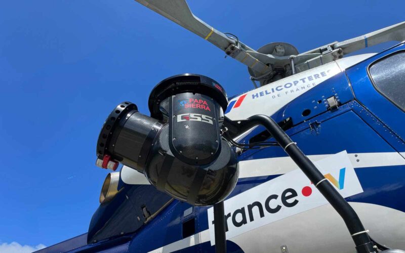 Cameras GSS 512 sur hélicoptère
GSS Cinema Series systems