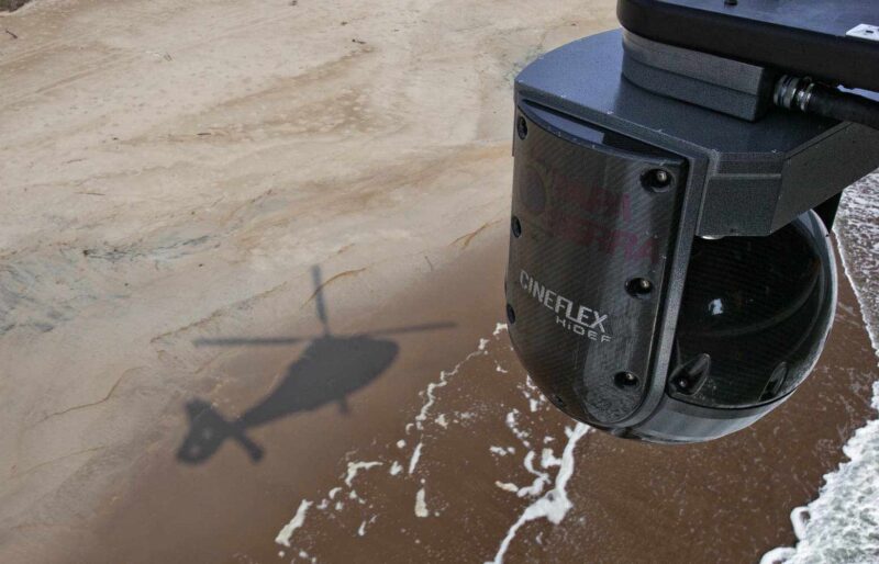 Cineflex Elite PapaSierra, cam&eacute;ra cin&eacute;ma  optique Canon. Tournage  en Afrique