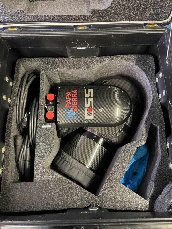 Cameras GSS 512 sur hélicoptère
GSS Cinema Series systems