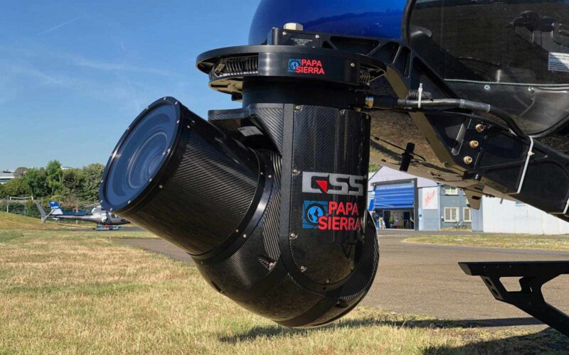 Cameras GSS 512 sur hélicoptère
GSS Cinema Series systems