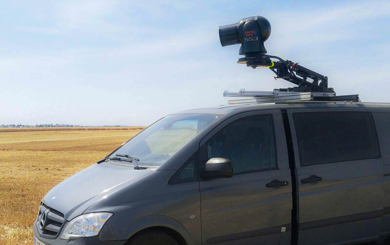 Cameras GSS 512 sur hélicoptère
GSS Cinema Series systems