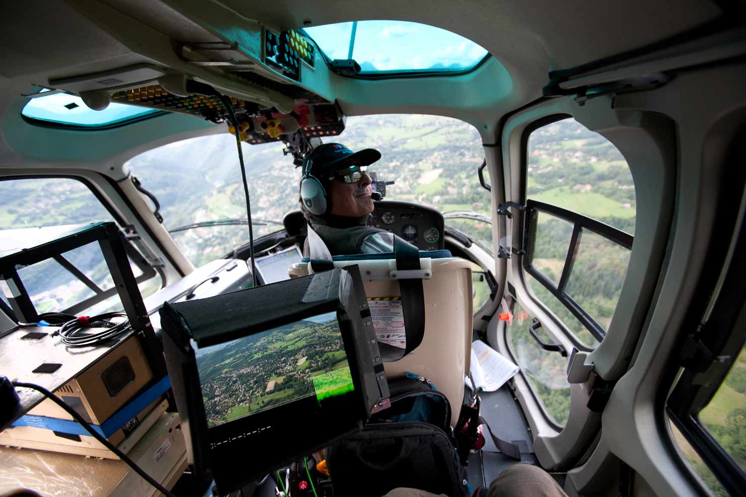 Tournage aérien, pilote / opérateur