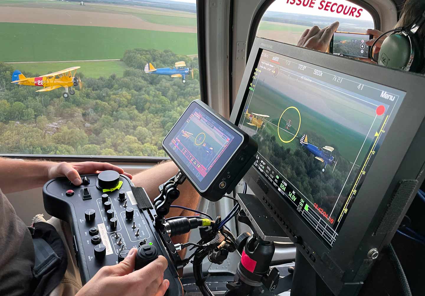 Pilotage de la caméra console