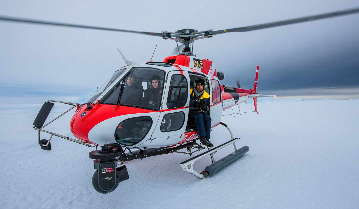 expédition dans le grand froid